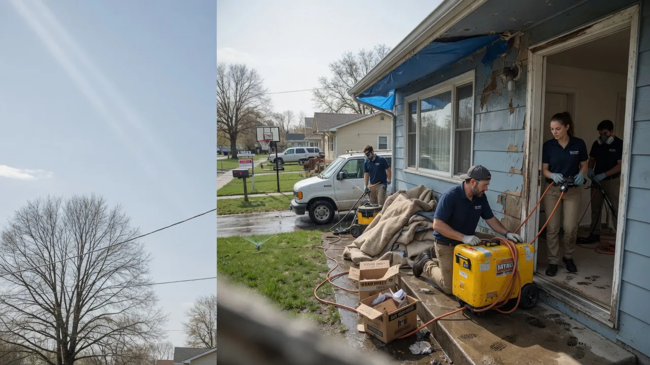 Basement Flood Cleanup in Cherryville, MO near me